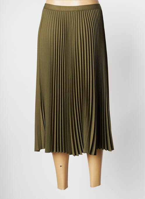 Jupe mi-longue vert SET pour femme