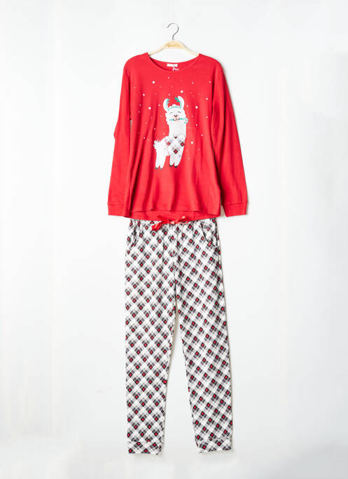 Pyjama rouge VERDISSIMA pour femme
