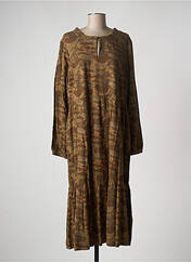 Robe longue marron CREAM pour femme seconde vue