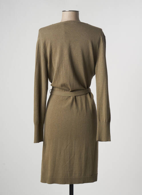 Gilet manches longues vert CREAM pour femme