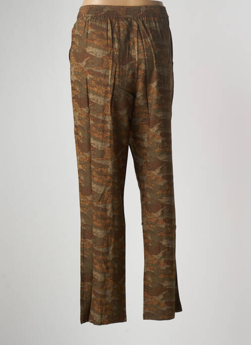 Pantalon droit vert CREAM pour femme