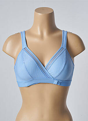 Soutien-gorge effet matière satinée brassieres bleu FANTASIE femme