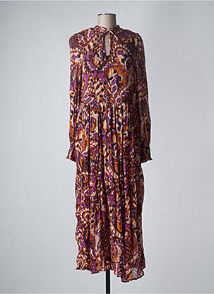 Robe longue violet B.YOUNG pour femme