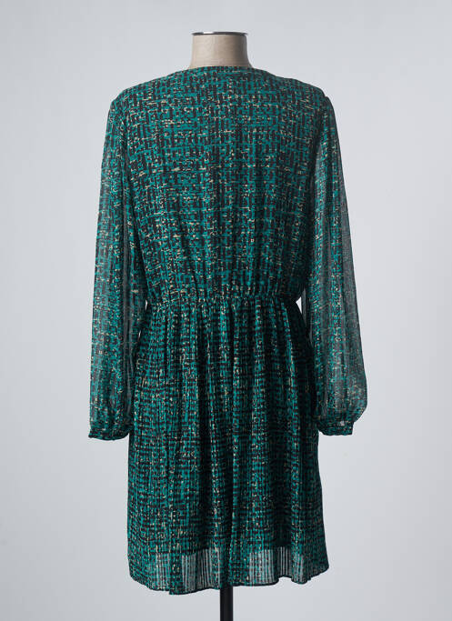 Robe courte vert RUE MAZARINE pour femme