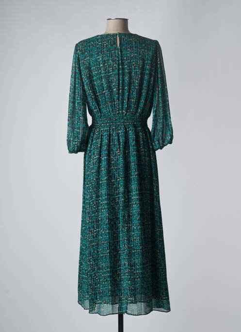 Robe longue vert RUE MAZARINE pour femme