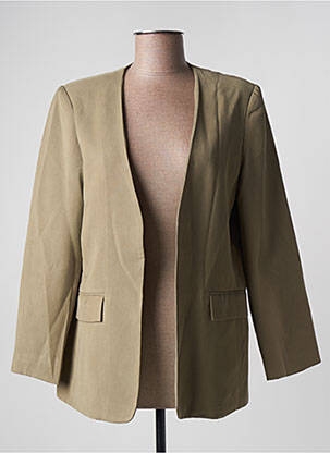 Blazer poches vert RUE MAZARINE femme