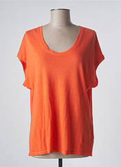 T-shirt orange RUE MAZARINE pour femme seconde vue