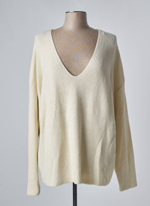 Pull beige B.YOUNG pour femme