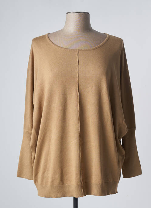 Pull marron B.YOUNG pour femme