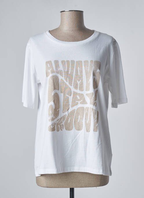 T-shirt blanc B.YOUNG pour femme