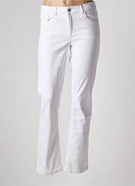 Jeans coupe slim slim taille normale blanc B.YOUNG femme