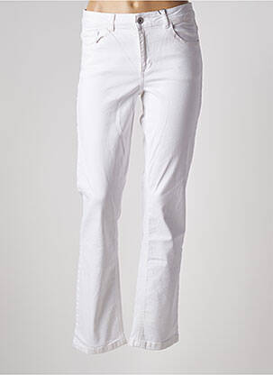 Jeans coupe slim slim taille normale blanc B.YOUNG femme