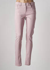 Jeans coupe slim rose B.YOUNG pour femme seconde vue