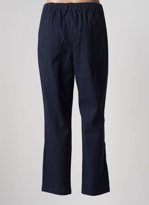 Pantalon droit bleu LA FIANCÉE pour femme