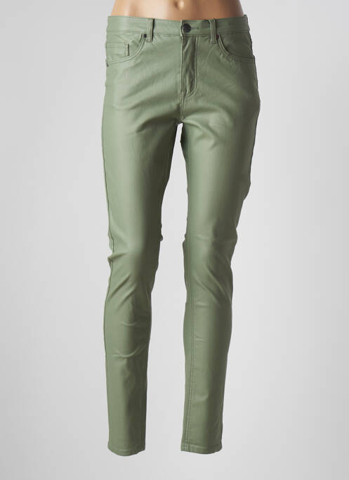 Pantalon slim vert B.YOUNG pour femme