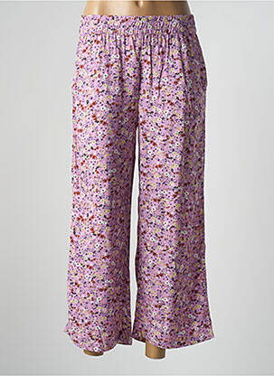 Pantalon 7/8 violet B.YOUNG pour femme