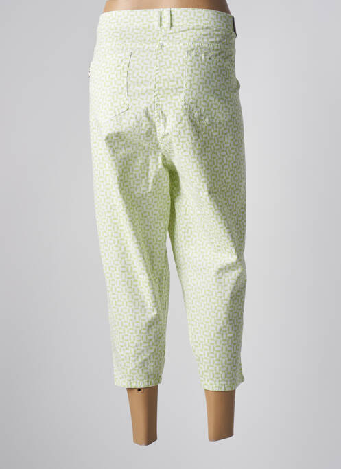 Pantacourt stretch vert AGATHE & LOUISE femme