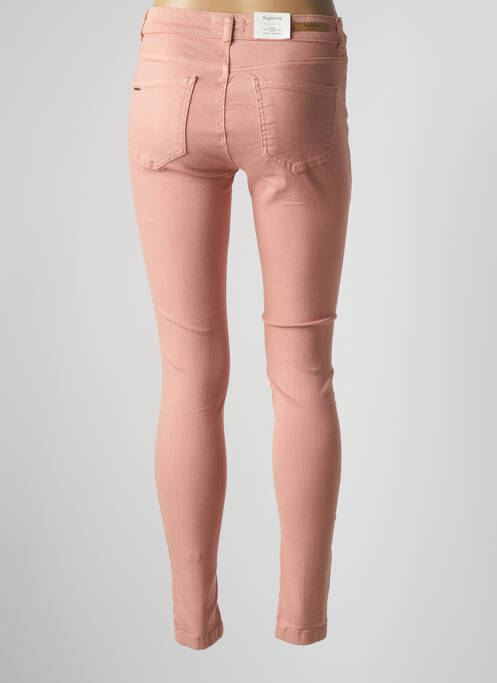 Jeans coupe slim rose B.YOUNG pour femme