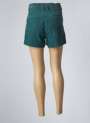 Short fermeture zippée sous rabat boutonné taille normale vert FREEMAN T.PORTER femme