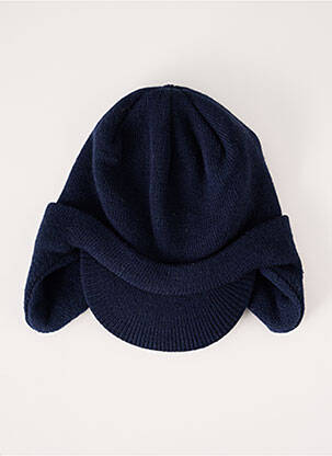 Bonnet autofixants bleu 3 POMMES garçon