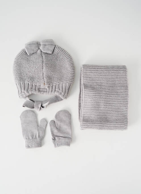 Bonnet gris MAYORAL pour fille