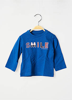 T-shirt manches longues manches longues bleu MAYORAL garcon