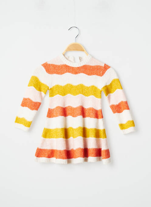 Robe pull jaune MAYORAL pour fille