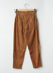 Pantalon large marron MINI MOLLY pour fille seconde vue