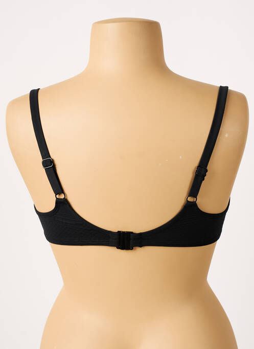 Haut de maillot de bain stretch haut soutien-gorge emboitant noir BESTFORM femme