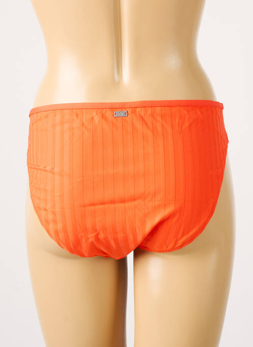 Bas de maillot de bain orange CHERRY BEACH femme