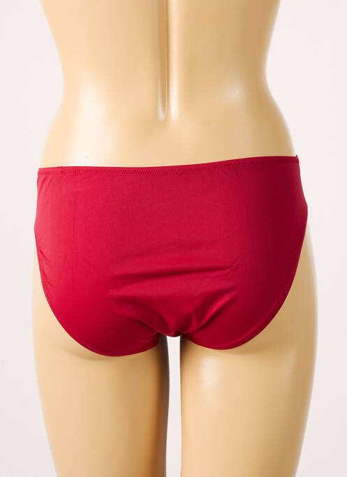 Bas de maillot de bain rouge BELCOR pour femme