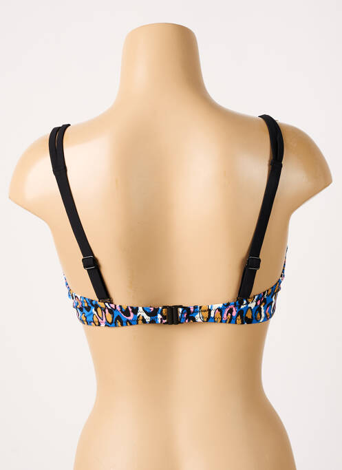 Haut de maillot de bain bleu BELCOR pour femme