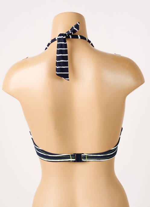 Haut de maillot de bain bleu CHERRY BEACH pour femme