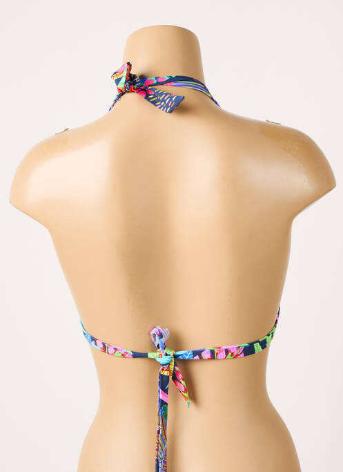 Haut de maillot de bain bleu CHERRY BEACH pour femme