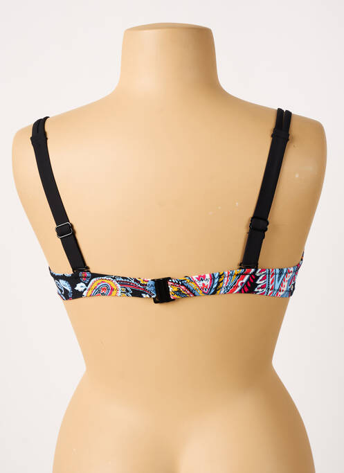 Haut de maillot de bain noir BELCOR pour femme