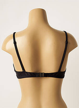 Haut de maillot de bain stretch haut soutien-gorge moulé noir CHERRY BEACH femme