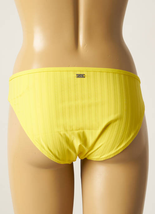 Bas de maillot de bain jaune CHERRY BEACH pour femme