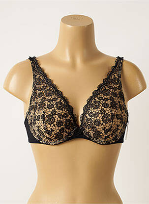Soutien-gorge broderie haut soutien-gorge emboitant noir AUBADE femme