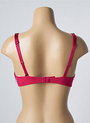 Soutien-gorge effet matière satinée haut soutien-gorge push-up rose AUBADE femme
