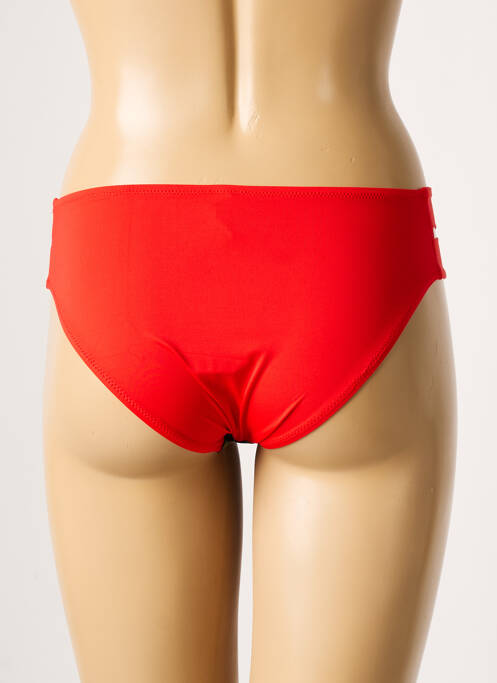 Bas de maillot de bain rouge ANTIGEL pour femme