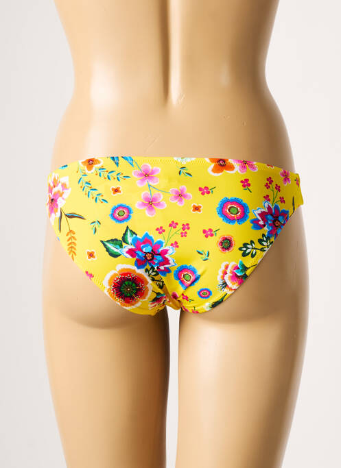 Bas de maillot de bain jaune ANTIGEL pour femme