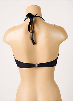 Haut de maillot de bain stretch haut soutien-gorge emboitant noir ANTIGEL femme