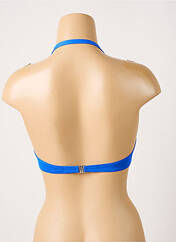 Haut de maillot de bain bleu ANTIGEL pour femme seconde vue