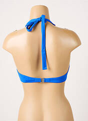 Haut de maillot de bain bleu ANTIGEL pour femme seconde vue