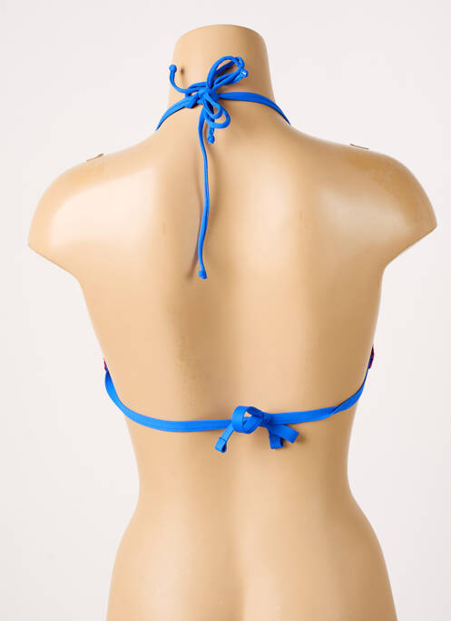 Haut de maillot de bain bleu ANTIGEL pour femme