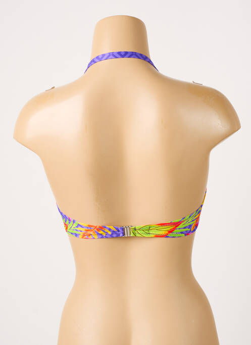 Haut de maillot de bain violet ANTIGEL pour femme