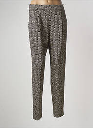 Pantalon chino taille normale taille normale gris MARIA BELLENTANI femme