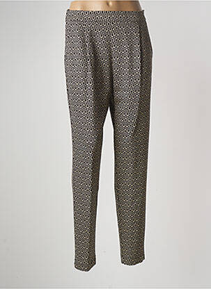 Pantalon chino taille normale taille normale gris MARIA BELLENTANI femme