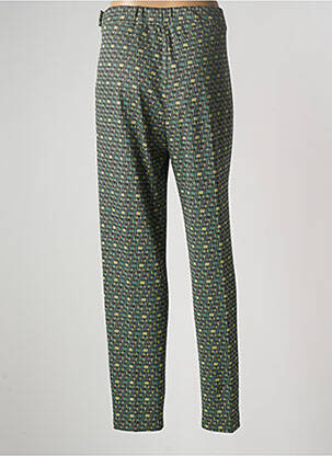 Pantalon chino taille normale taille normale vert MARIA BELLENTANI femme