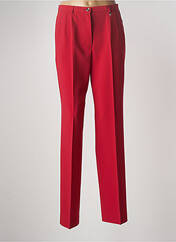 Pantalon droit rouge SAINT HILAIRE pour femme seconde vue